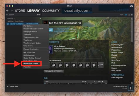 How to Uninstall Steam Games .